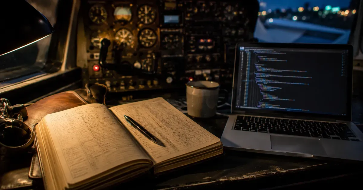 From Aviation to Startups: Why a Pilot Started Building Software