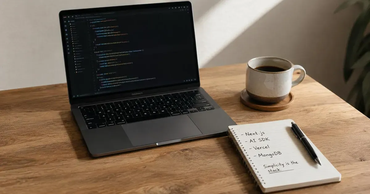 My Developer Tech Stack in 2026: Next.js, AI SDK & MongoDB